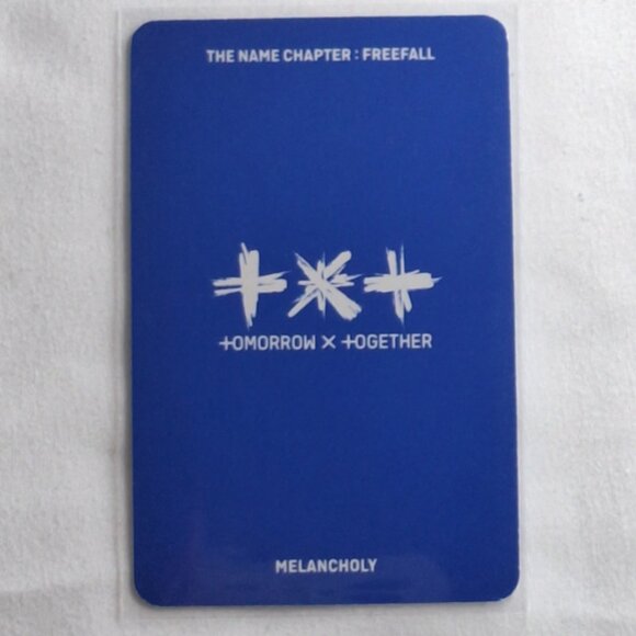 TXT The Name Chapte: FREEFALL (Melancholy VER.) Photocard - YEONJUN - Picture 2 of 2